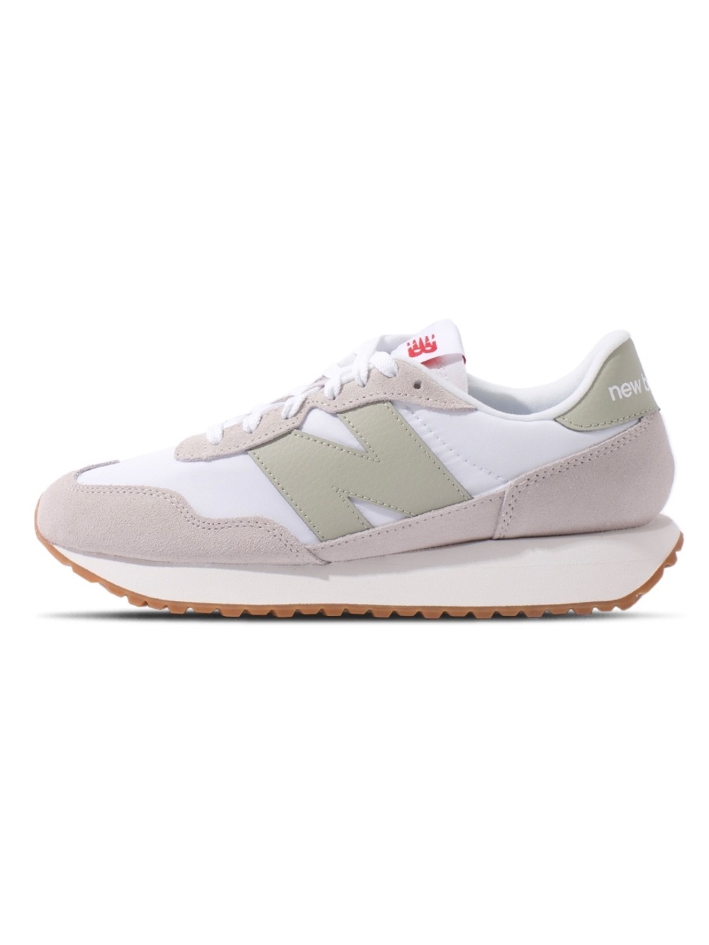 New Balance 237 White Moonstone Grey Sneaker Men’s Size 11 (12.5 women) MS237CQ